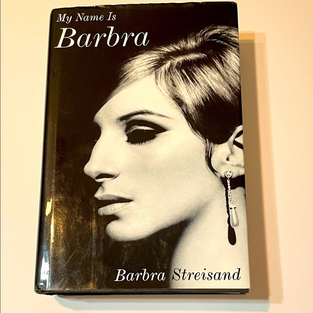 Book-My Name Is Barbra
Barbra Streisand Memoir x Autobiography